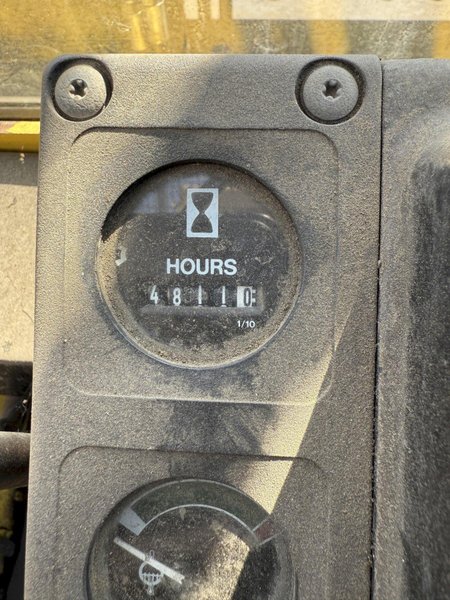 15,500 LBS HYSTER MODEL #H155 XL2 YARD FORKLIFT: STOCK #23610