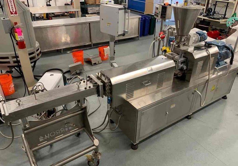 Shandong Arrow FT36 Extruder, Pilot Scale, Twin Screw, HMMA (high moisture meat analogue), 2021