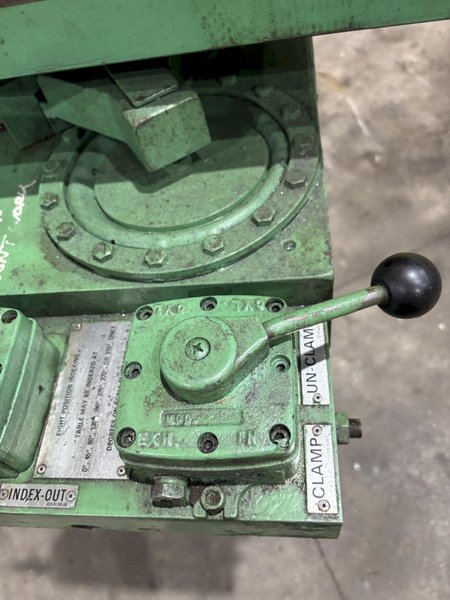 36" X 48" GIDDINGS &amp; LEWIS AIR LIFT ROTARY TABLE: STOCK #23587