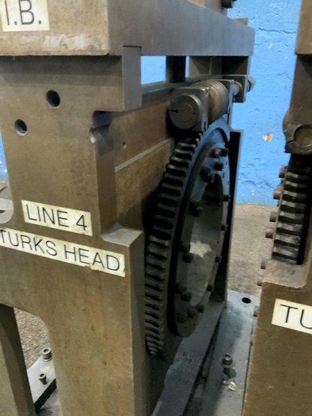 4 POSITION ADJUSTABLE ROLLFORMER TURKS HEAD: STOCK #81023