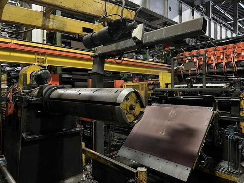 60" STAMCO MANDREL UNCOILER