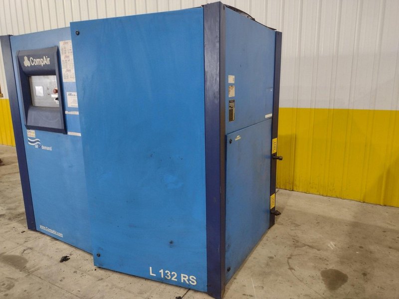 180 HP GARDNER DENVER MODEL #L132RS-13A VARIABLE SPEED ROTARY SCREW AIR COMPRESSOR, 2013: STOCK #21251
