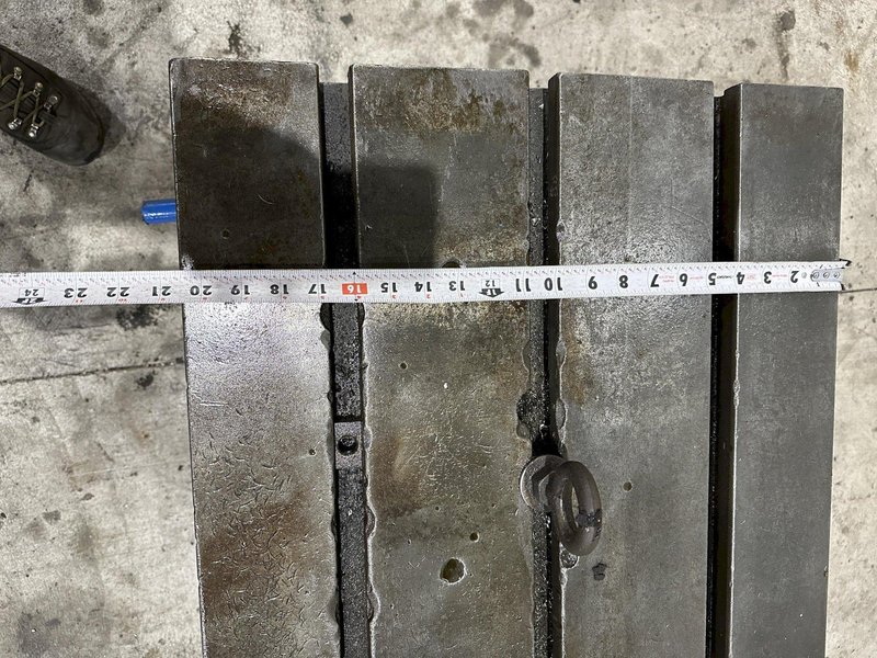 20" X 20" X 23" CARLTON UNIVERSAL T-SLOTTED DRILL BOX TABLE: STOCK #22039