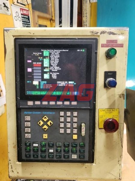 Graham Accumulator Head Blow Molder, Single Head, 40lb, Used Model 40SP4884