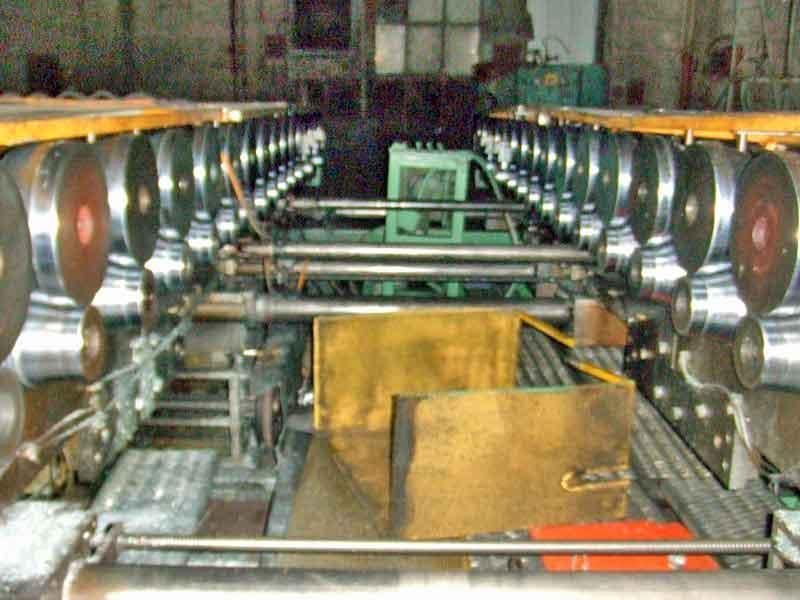 16 Stand 55.00" x 1.75" Lockformer Duplex Rollformer