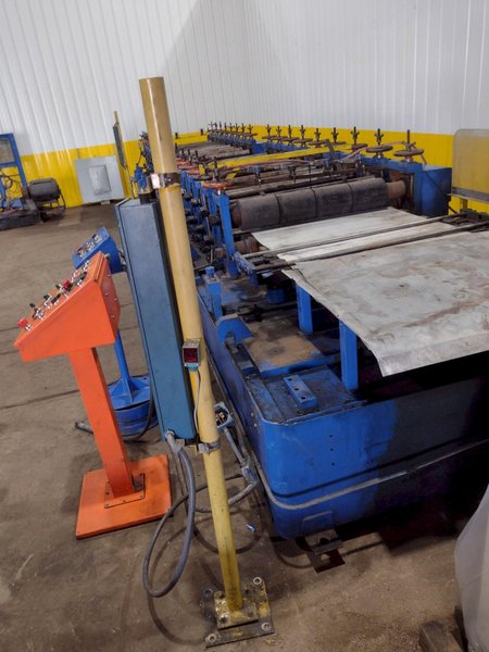 17 STAND X 4" X 48" B&amp;K MODEL #2B-35 RAFTED ROLLFORMER: STOCK #18127
