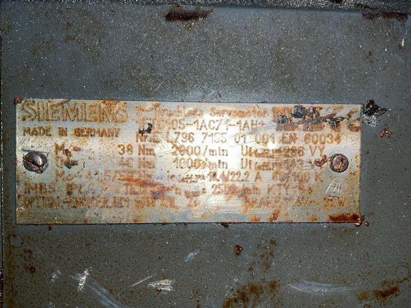 Siemens  Servo Motor  - 1ft6105-1ac71-1ah1