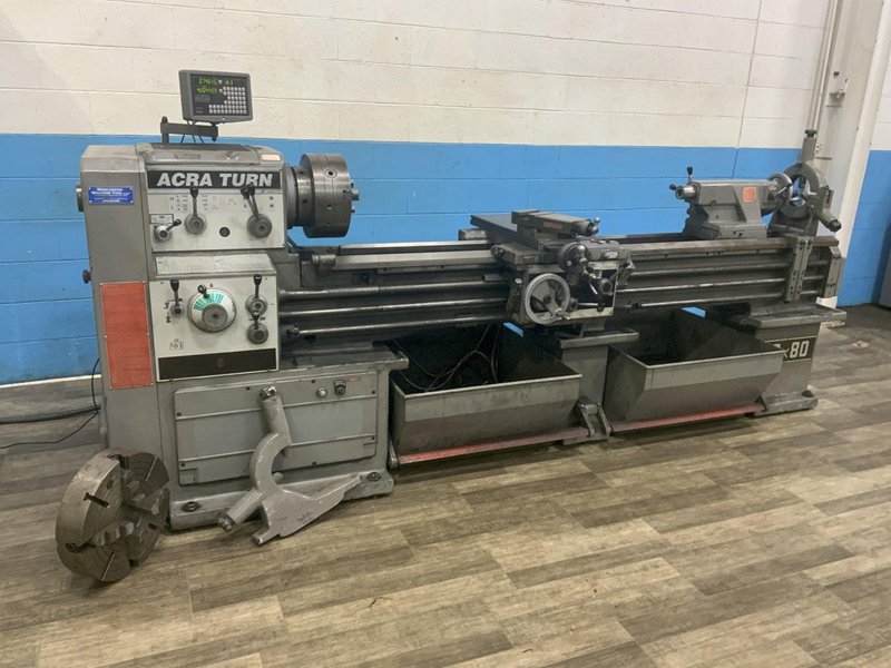 18" X 80" ACRA-TURN ENGINE LATHE: STOCK #80805