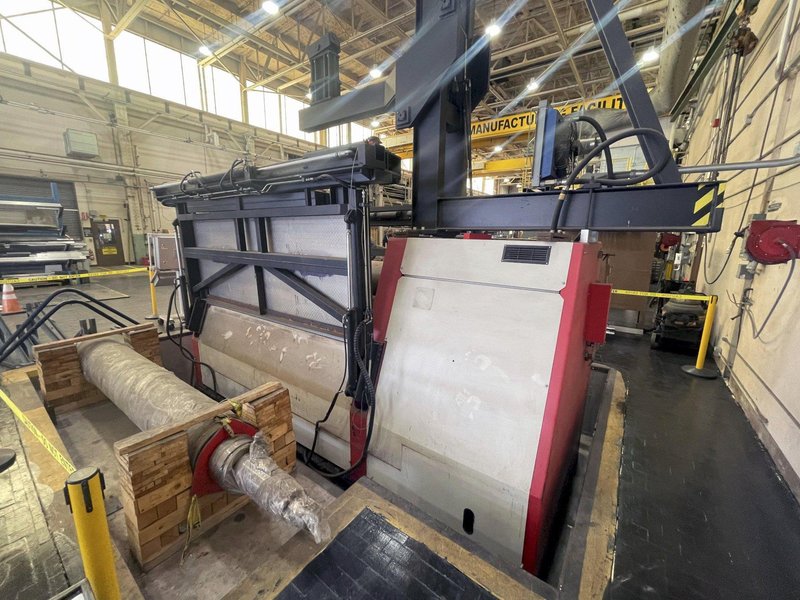 DAVI / Promau 16-inch Diameter CNC Plate Rolling/Bending Machine Model: MCB 3045