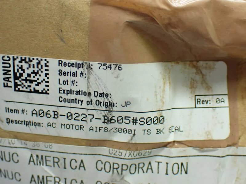 Fanuc Ac Servo Motor - A06b-0227-b605#s000