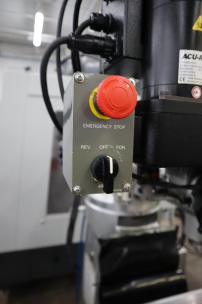 Sharp LMV-50/DVS 3-Axis CNC Vertical Knee Mill, Acu-Rite MILLPWR CNC Control, Electronic Variable Speed Drive