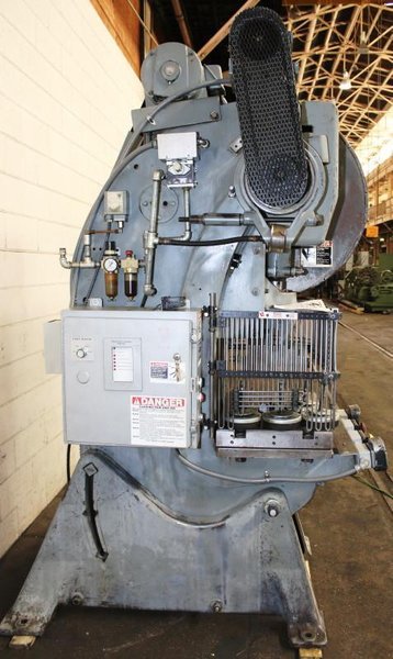 45 Ton DANLY Back Geared OBI Press, Model 45