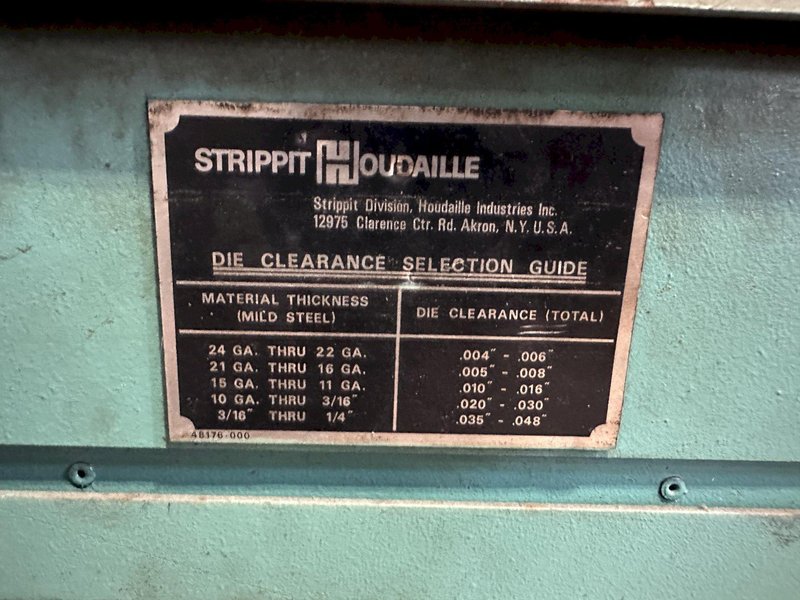 STRIPPIT MODEL 30/30 PUNCH TOOLING &amp; HOLDERS: STOCK #15900