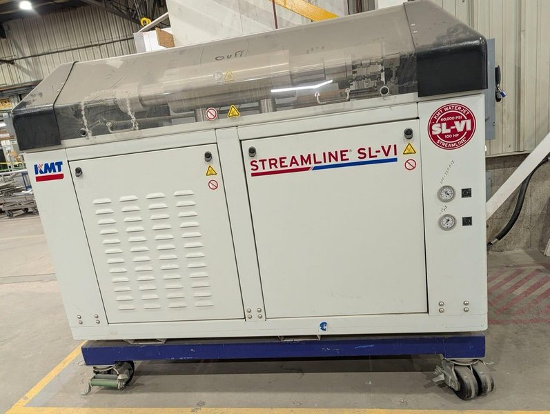 100 HP KMT Streamline SL-VI Waterjet Pump – 60,000 PSI, Low Hours