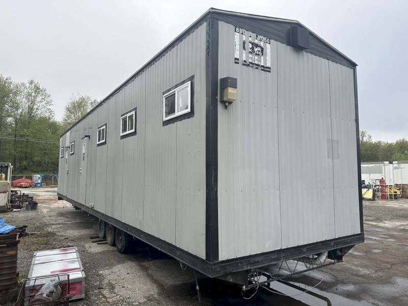 2008 MICHIANA MEN'S &amp; WOMEN'S PORTABLE BATHROOM TRAILER: STOCK #23097