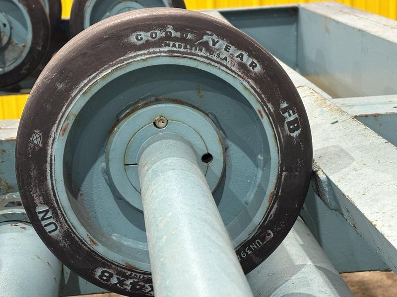 10,000 LBS ARONSON MODEL #WRU10PT WELDING POSITIONER WITH TANK TURNING ROLLS: STOCK #23235