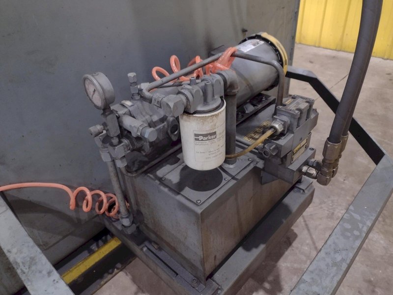 20,000 LBS X 36" FEEDLEASE MODEL #PR-20M-36 MOTORIZED UNCOILER COIL REEL : YOBRO #24895