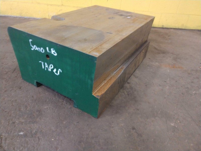 36" x 25" X 5,000 LB CECO HAMMER ANVIL CAP SOW BLOCK: STOCK #13746