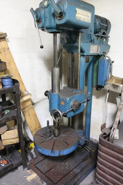 22" CLEEREMAN SINGLE SPINDLE DRILL: STOCK #70266