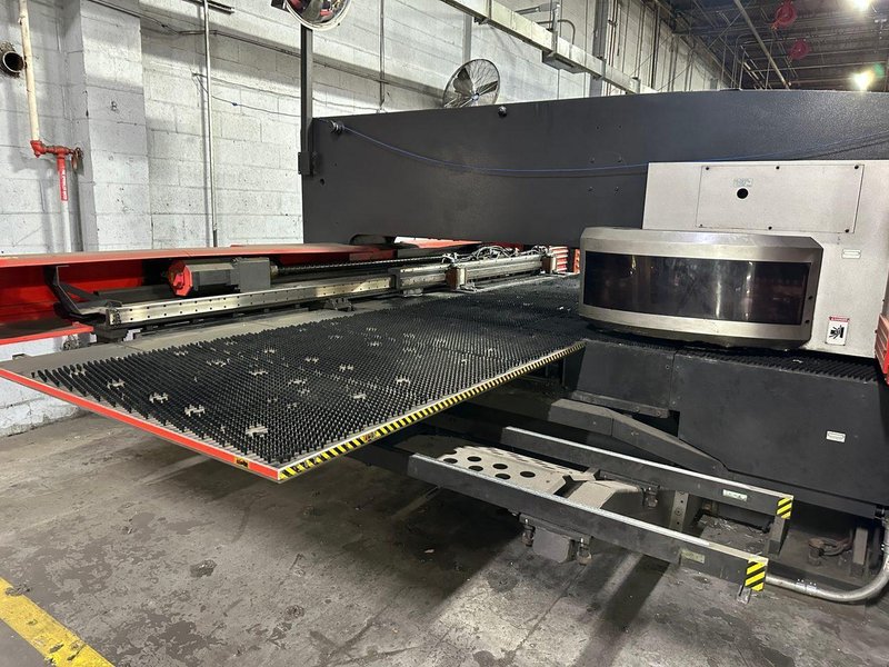 22 Ton Amada AC2510NT CNC Turret Punch, 2008