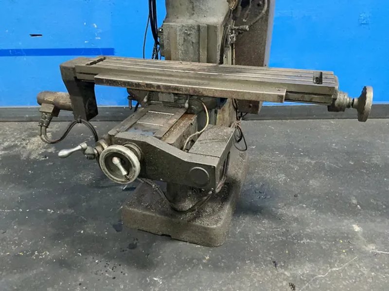 Bridgeport 9” X 48” Vertical Mill