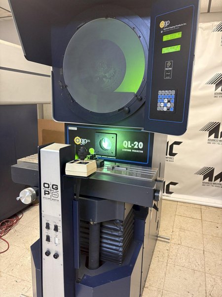 20" OGP Model QL20 Floor Model Optical Comparator and Measuring Machine, S/N QL200679.