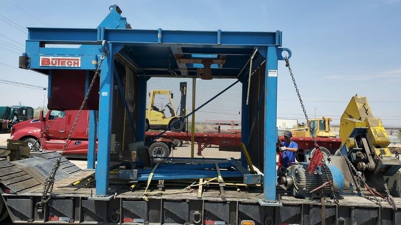 5/16" BUTECH MODEL SK135-SP HIGH SPEED COPPER COIL SCRAP CHOPPER PROCESSING SYSTEM: STOCK #13131