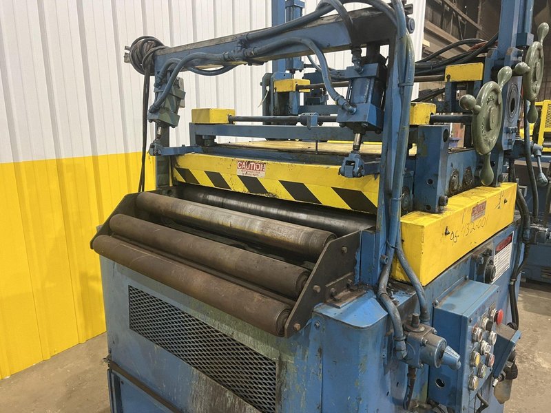 30" X .150" ROWE MODEL #SFDC 3-30 POWERED COIL STRIP STRAIGHTENER: STOCK #19804