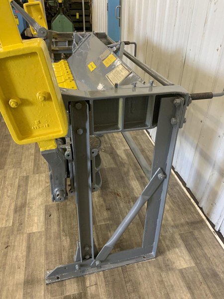 48" X 16 GA ROPER WHITNEY BOX &amp; PAN FINGER BRAKE: STOCK #81492