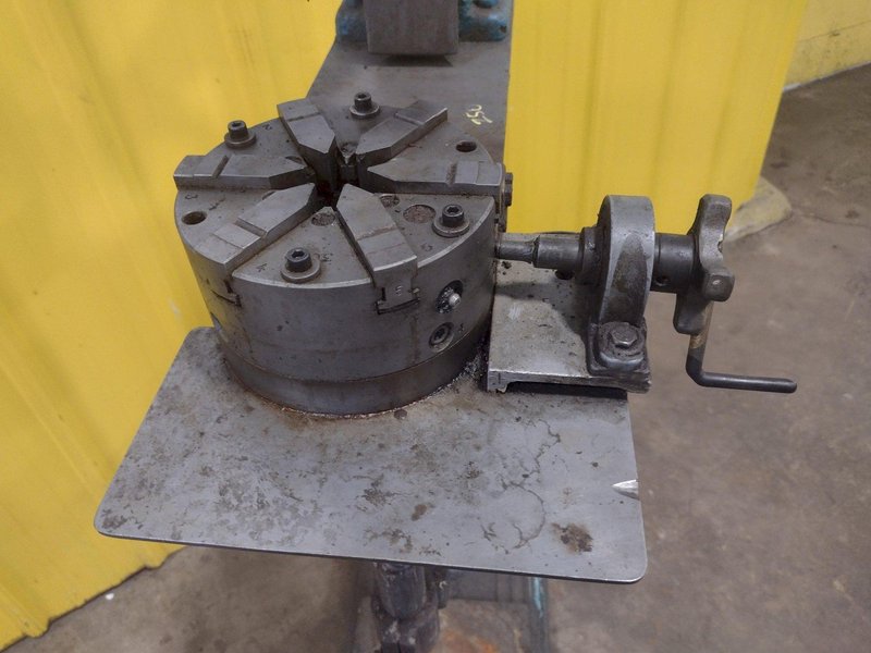 10" X 17"  CENTER LAPPING MACHINE W/6" (6) JAW CHUCK: STOCK 15671