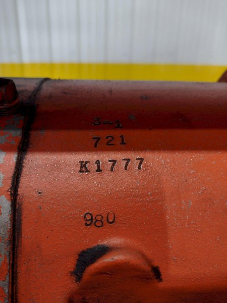 2000 LBS (1 TON) WRIGHT MODEL #W1 CABLE HOIST W/ POWERED TROLLEY: STOCK #18744