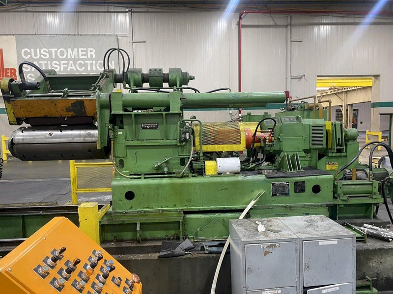 24” x .150" x 16,000# Stamco Precision Loop Slitting Line with Two Injector Slitting Heads, Stock 14157