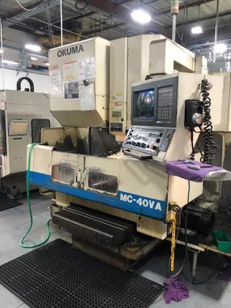 1996 OKUMA MC40VA | Machining Centers, Vertical