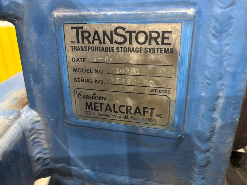 TRANSTORE MODEL #710301 TRANSPORTALBE STORAGE SYSTEMS BIN TUMBLER: YOBRO #24408