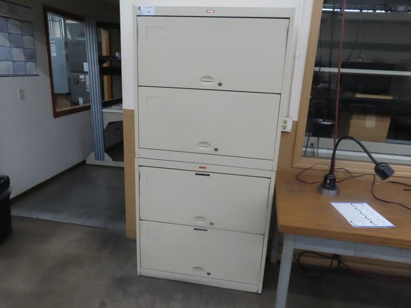 Lateral Files w Contents (2)- Auction Item