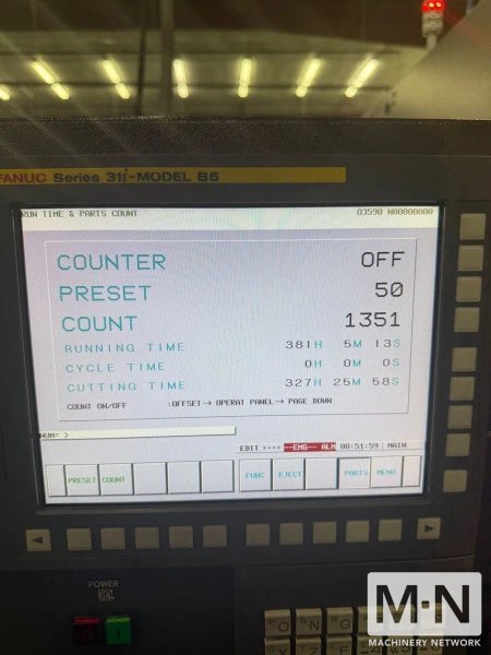 Tsugami SS327-III-5AX CNC Swiss Lathe, 2022