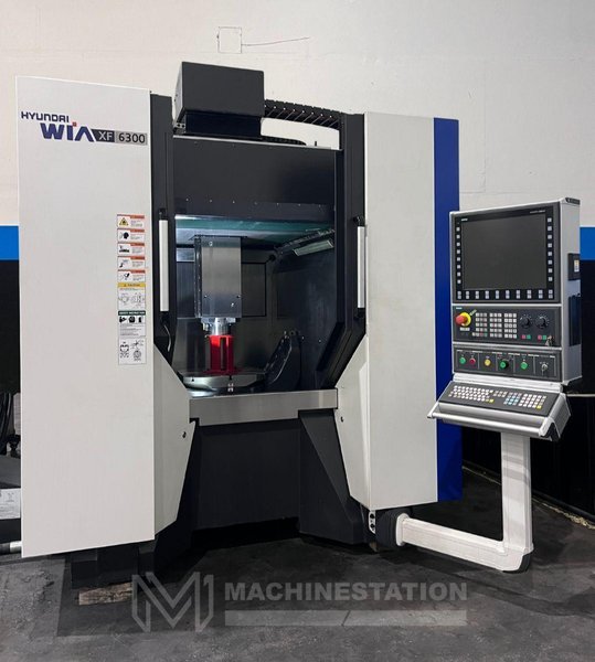 Hyundai Wia XF6300 5 Axis CNC Vertical Machining Center – Mill