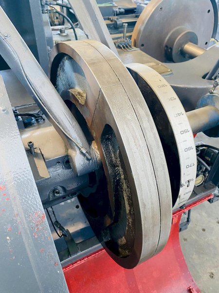 1/4" X 36" US BAIRD #4-36 FOUR SLIDE WIRE MACHINE. STOCK # 0510019