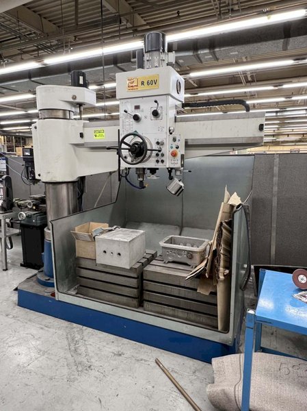 12″ Knuth R60V Radial Drill, 2014