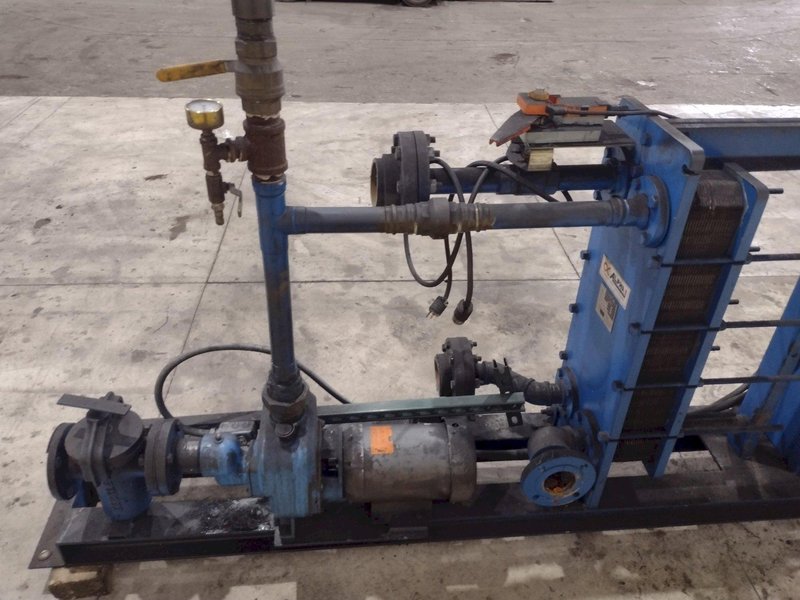 ALPHA1 QUENCH / FILTRATION CONTROLS WITH APV #SR2-12 HEAT EXCHANGER:S TOCK #21686