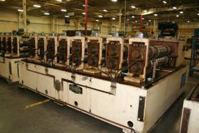32 STAND X 4 1/2" X 70" TISHKEN ROLLFORMER: STOCK #10266
