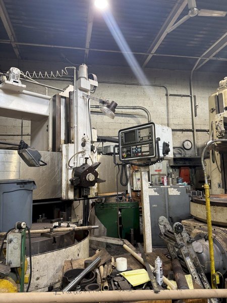 60" GRAY CNC VERTICAL TURRET LATHE. STOCK # 0888925