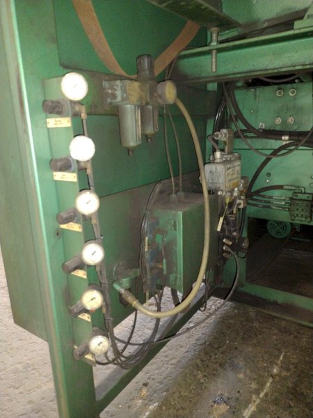42" X 50 HP TIMESAVER MODEL #343-1SG  SLAG GRINDER BELT SANDER WITH HAMMOND DUST COLLECTOR: STOCK #17009