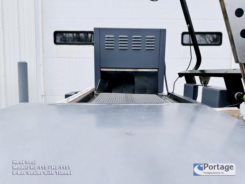 HEAT SEAL Model: HS-115 &amp; HS-115T  ||  Combination L-Bar Sealer &amp; Heat Tunnel