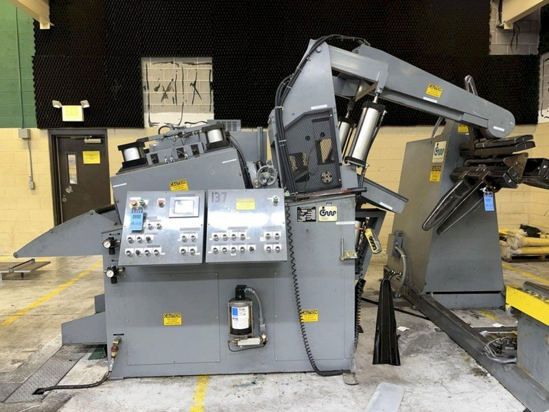 10,000 lbs. x 30" Cooper Weymouth Peterson Metal Stamping Servo Coil Feed Line, Like New Condition!
