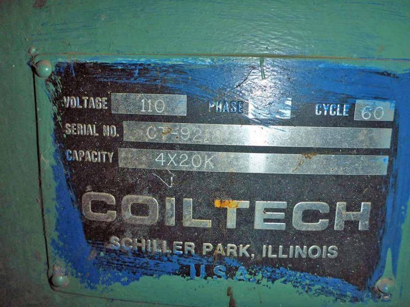20,000# x 54" Coiltech 4 Arm Turnstile