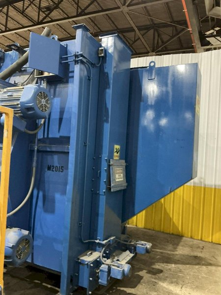 60" x 60" BCP MODEL #A4-9479 SPINNER HANGER SHOT BLAST MACHINE, NEW 1999: YOBRO #26149