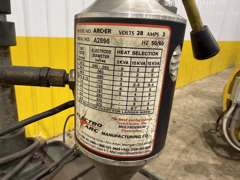 10 KVA ELECTRO ARC MODEL #2-DBQT TAP DISINTEGRATOR &amp; ARC-ER HEAD : YOBRO #25002