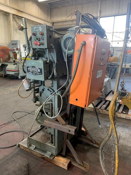 USED 18 TON TISHKEN TILT TYPE CUT-OFF MODEL CO-T-6