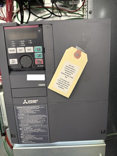 Titan TA-122 NG HRV DA Natural Gas Air Makeup Unit, 2023